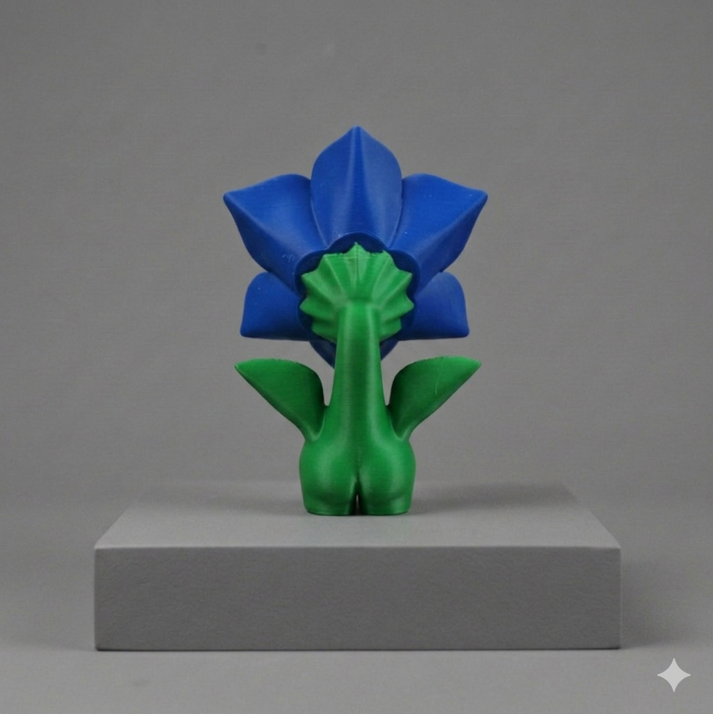 Bloom Buddy – 3D Printed Desk Toy & Fidget Flower