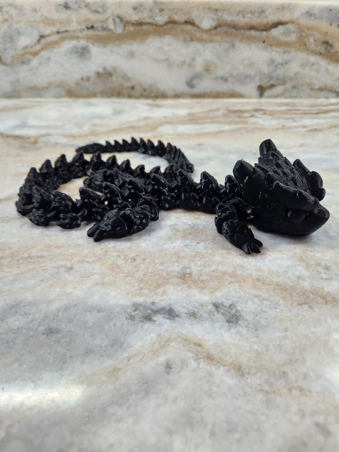 Dragon Egg With Articulated Dragon
