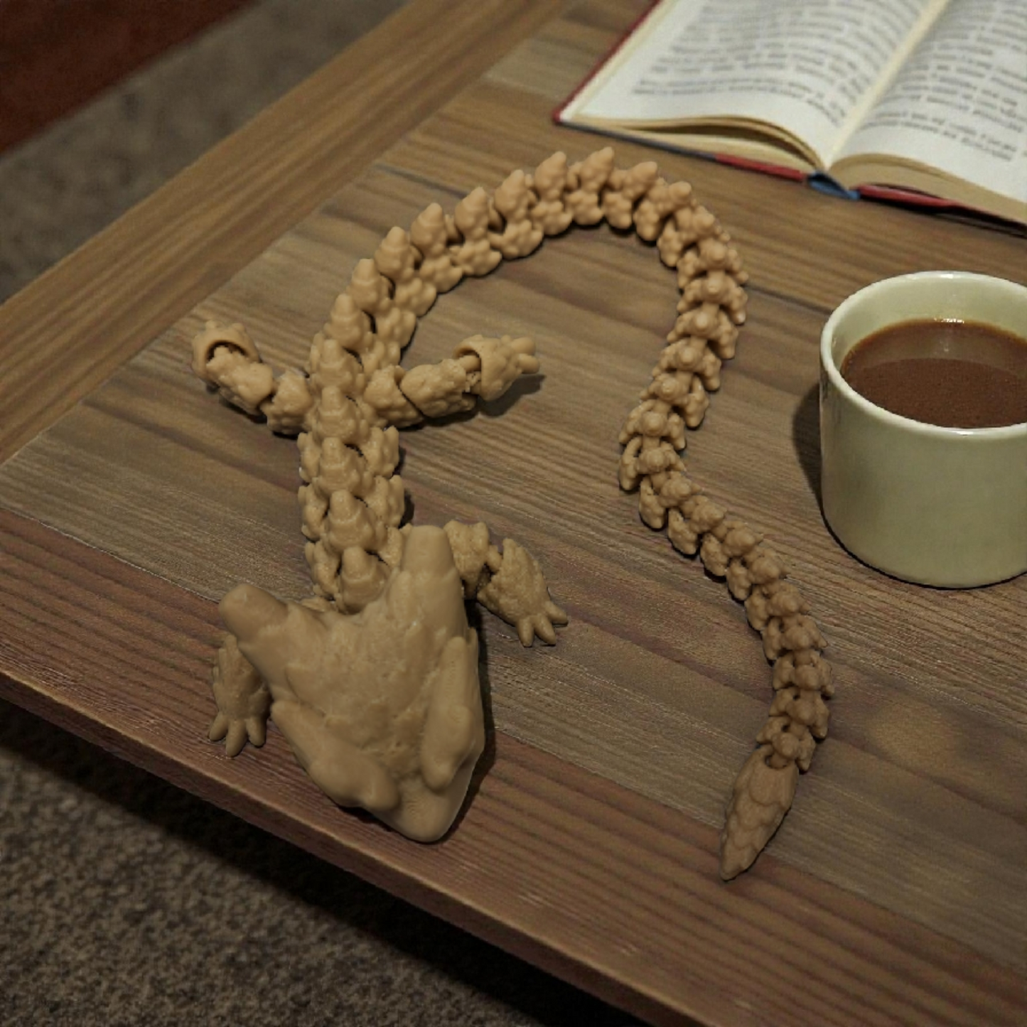 3D Printed Articulated Dragon