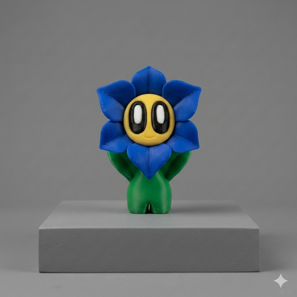 Bloom Buddy – 3D Printed Desk Toy & Fidget Flower