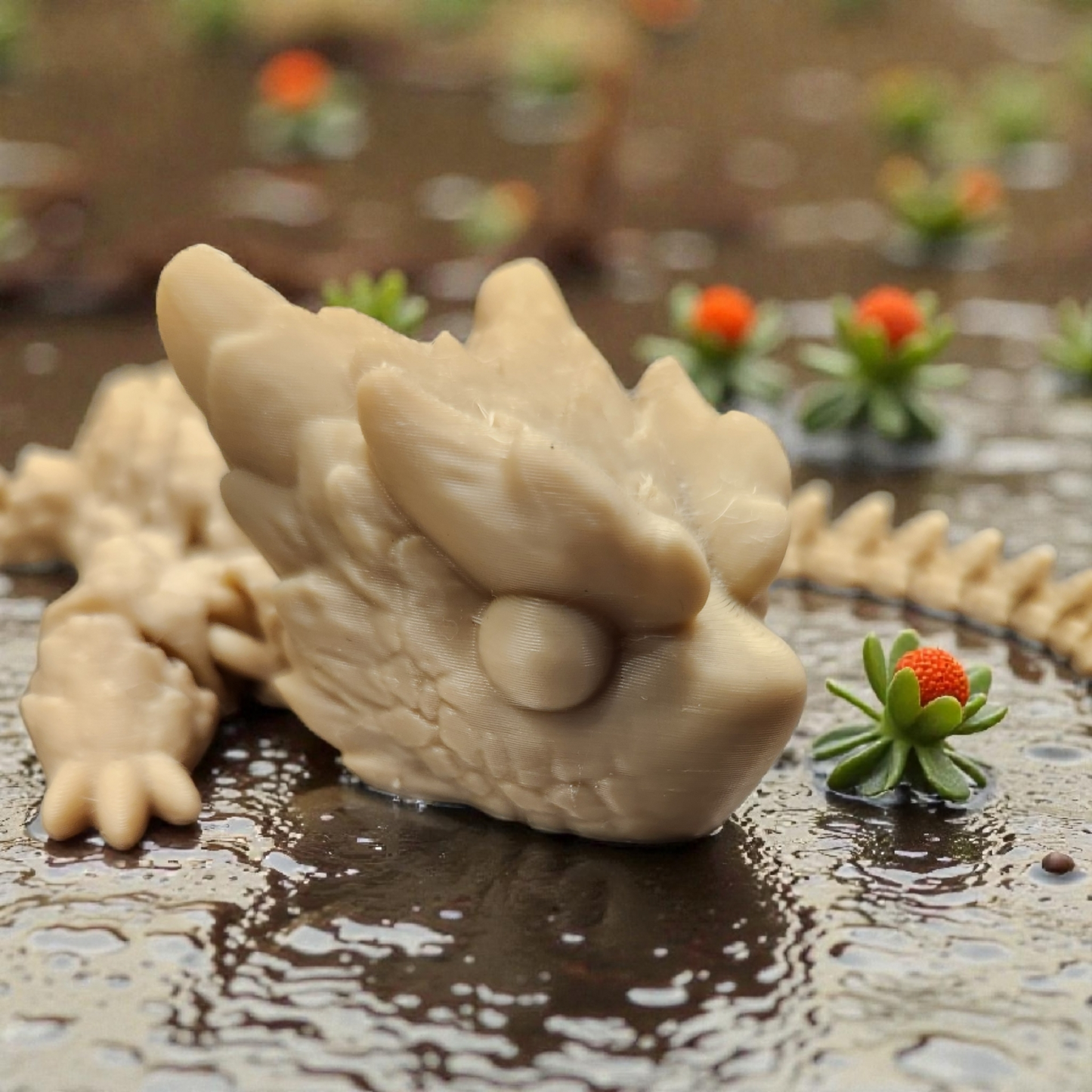 3D Printed Articulated Dragon