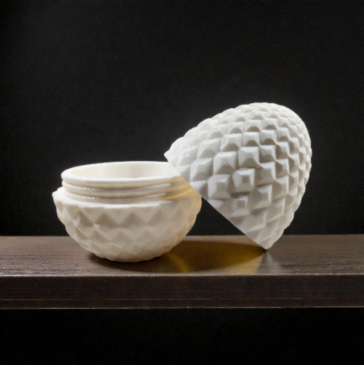 Dragon Egg With Articulated Dragon