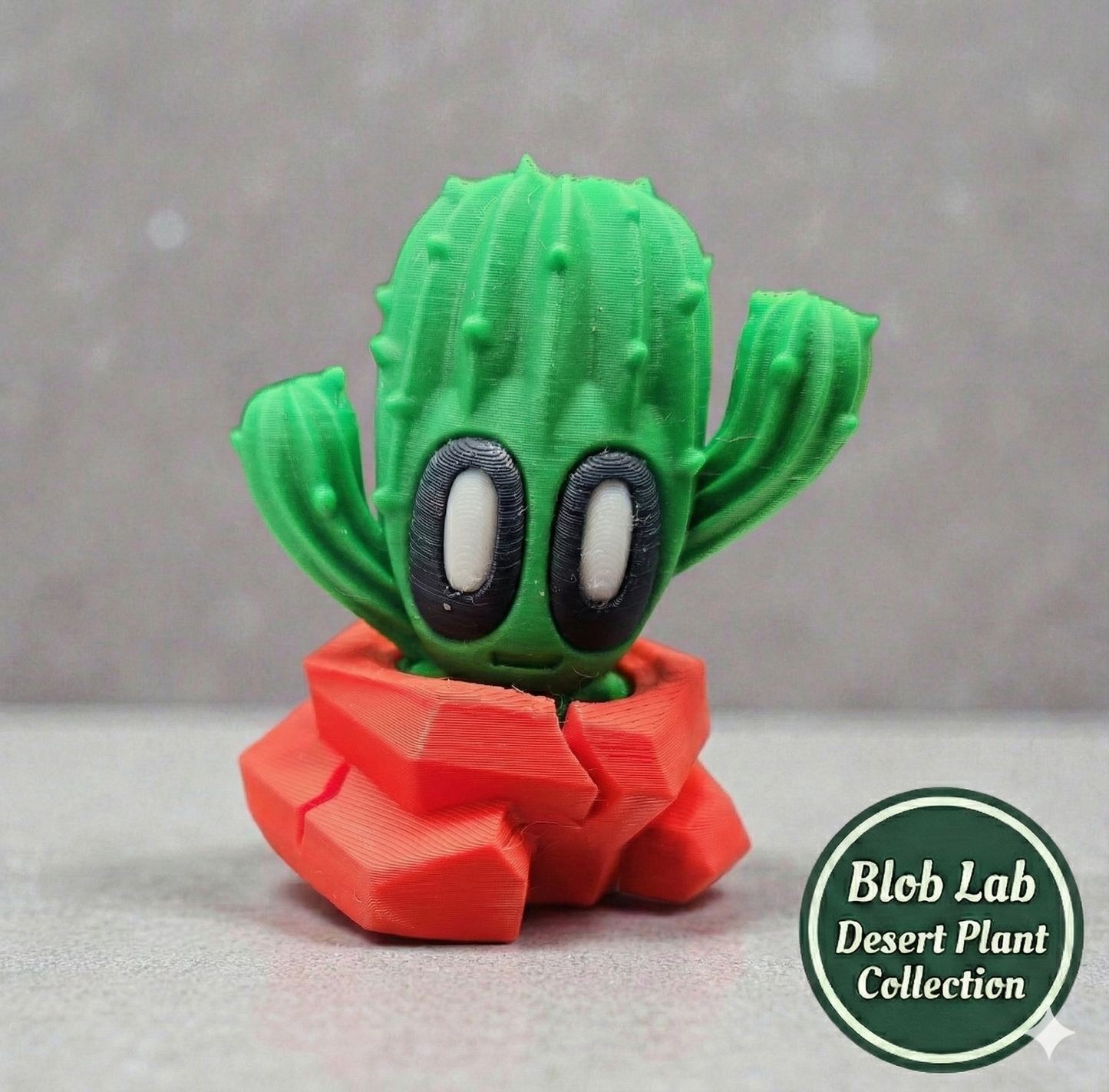 Blob Cactus Figurine | Blob Lab Desert Plant Collection