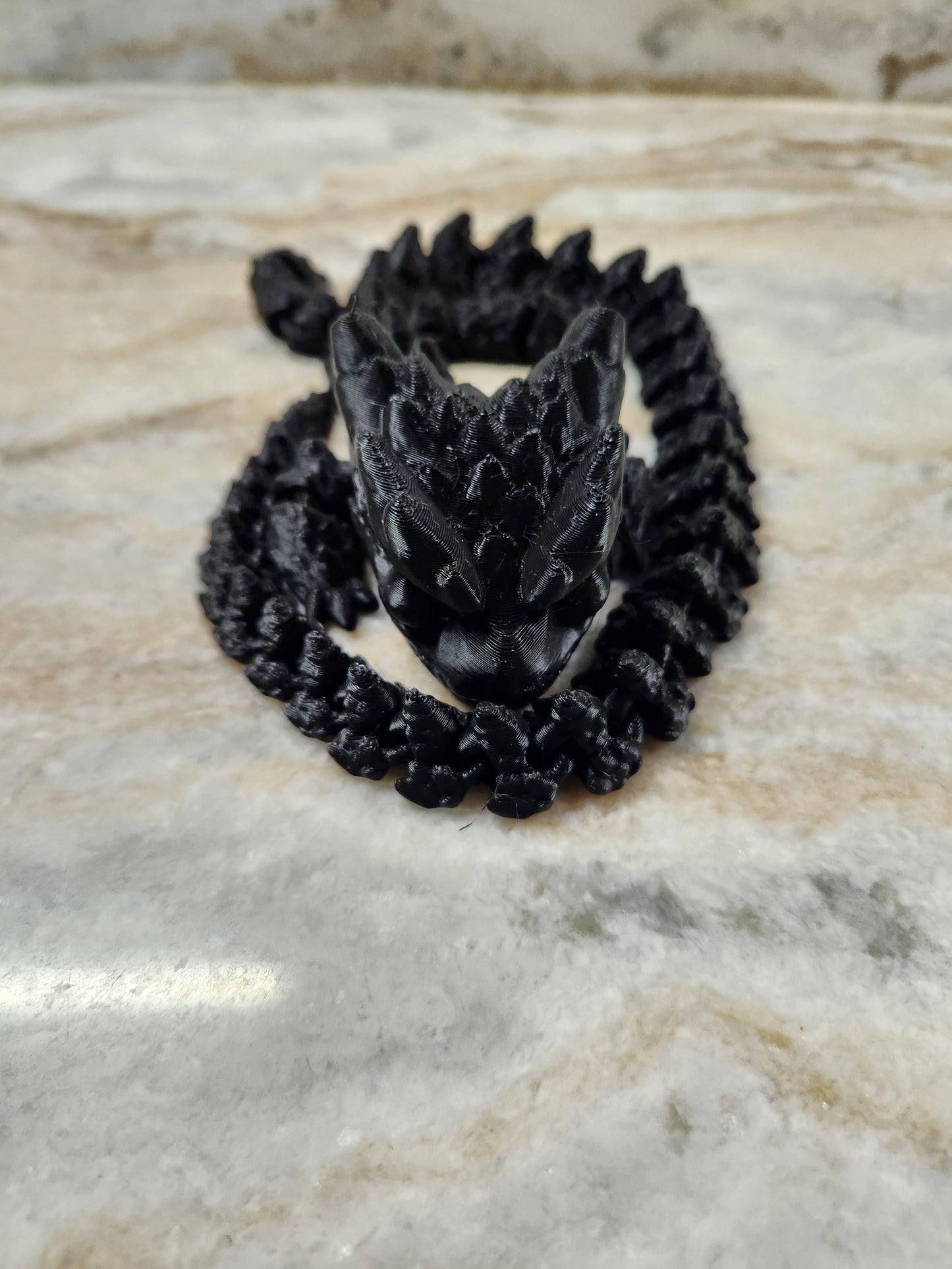Dragon Egg With Articulated Dragon