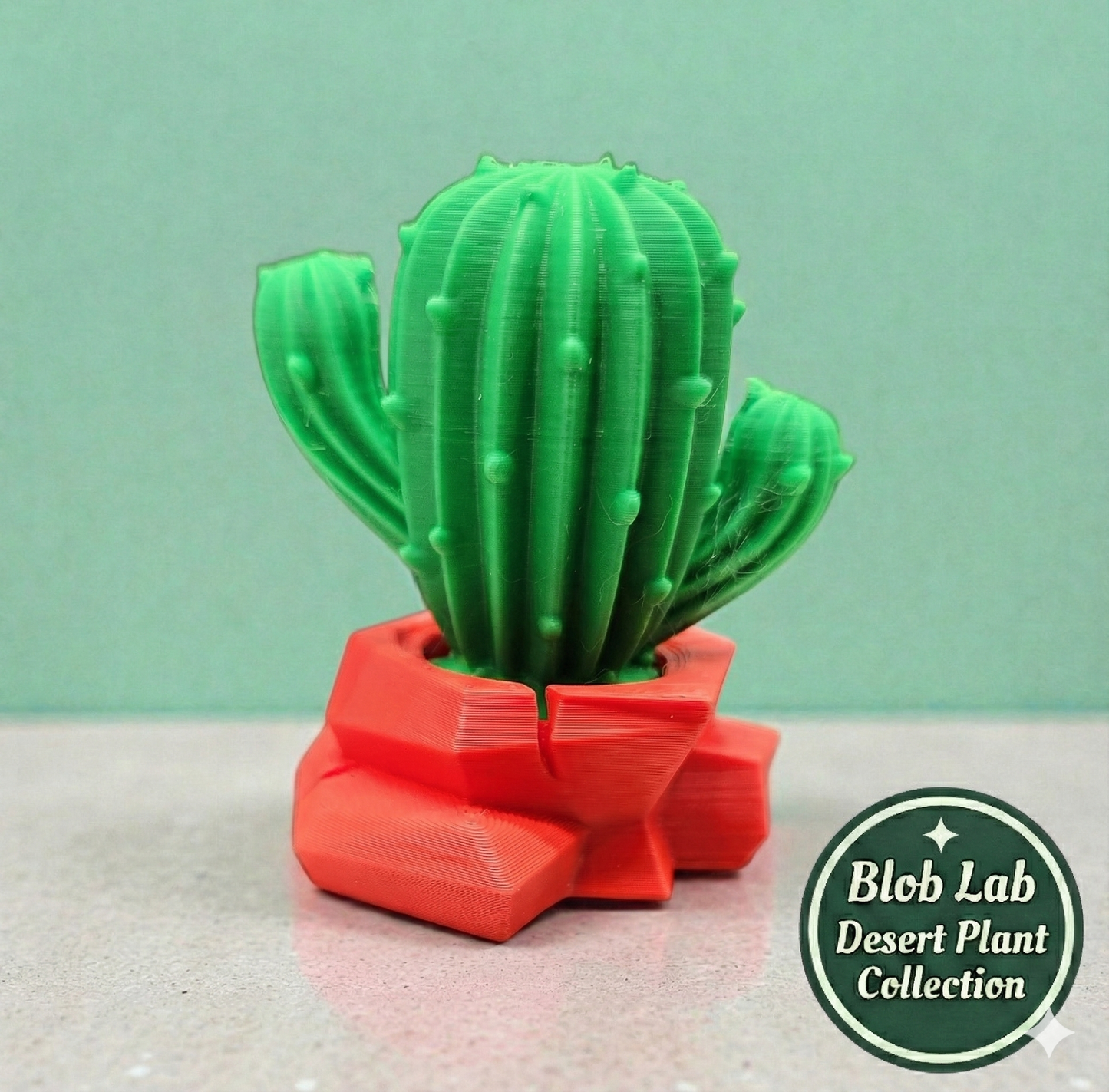 Blob Cactus Figurine | Blob Lab Desert Plant Collection