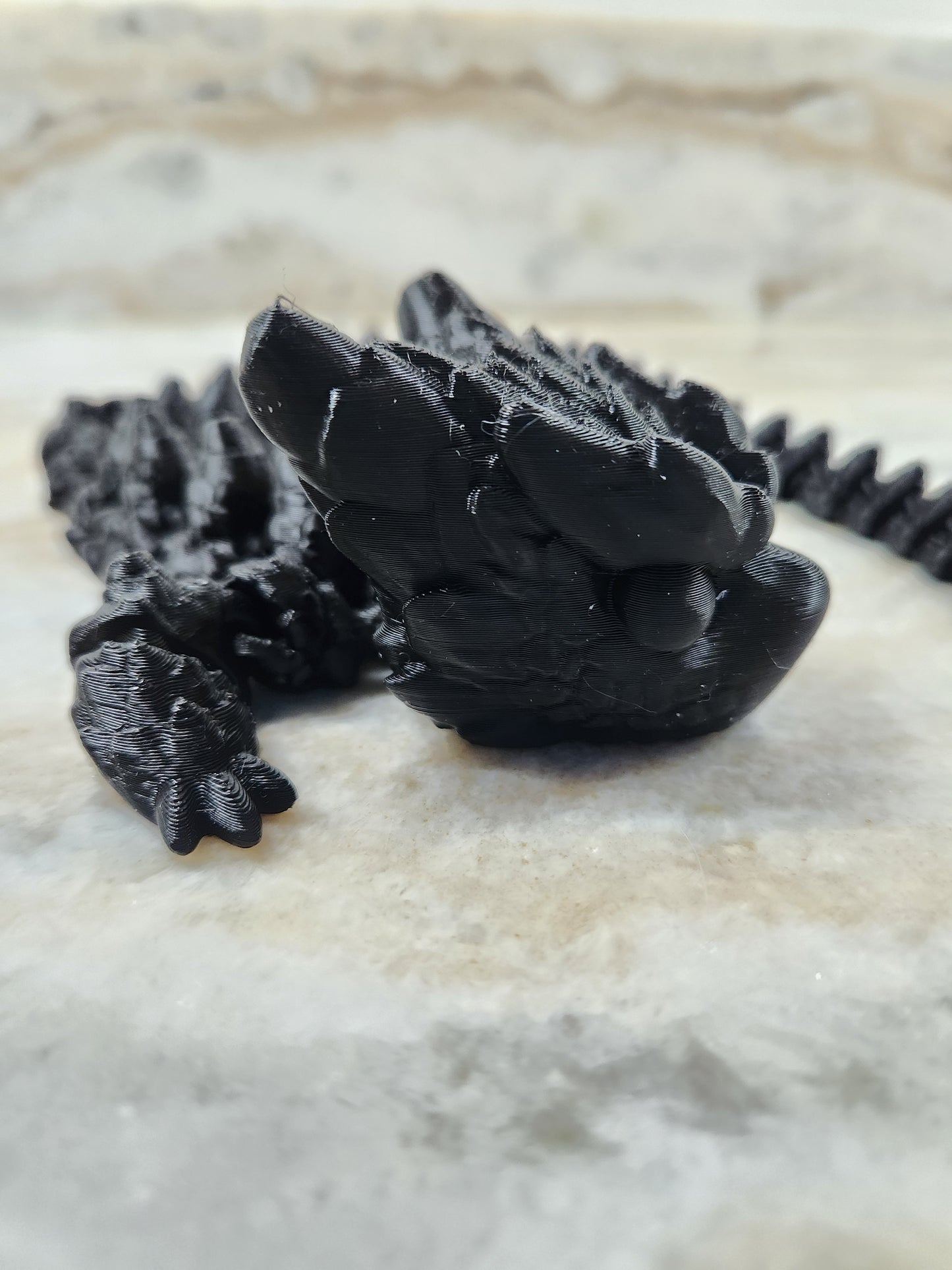 Dragon Egg With Articulated Dragon