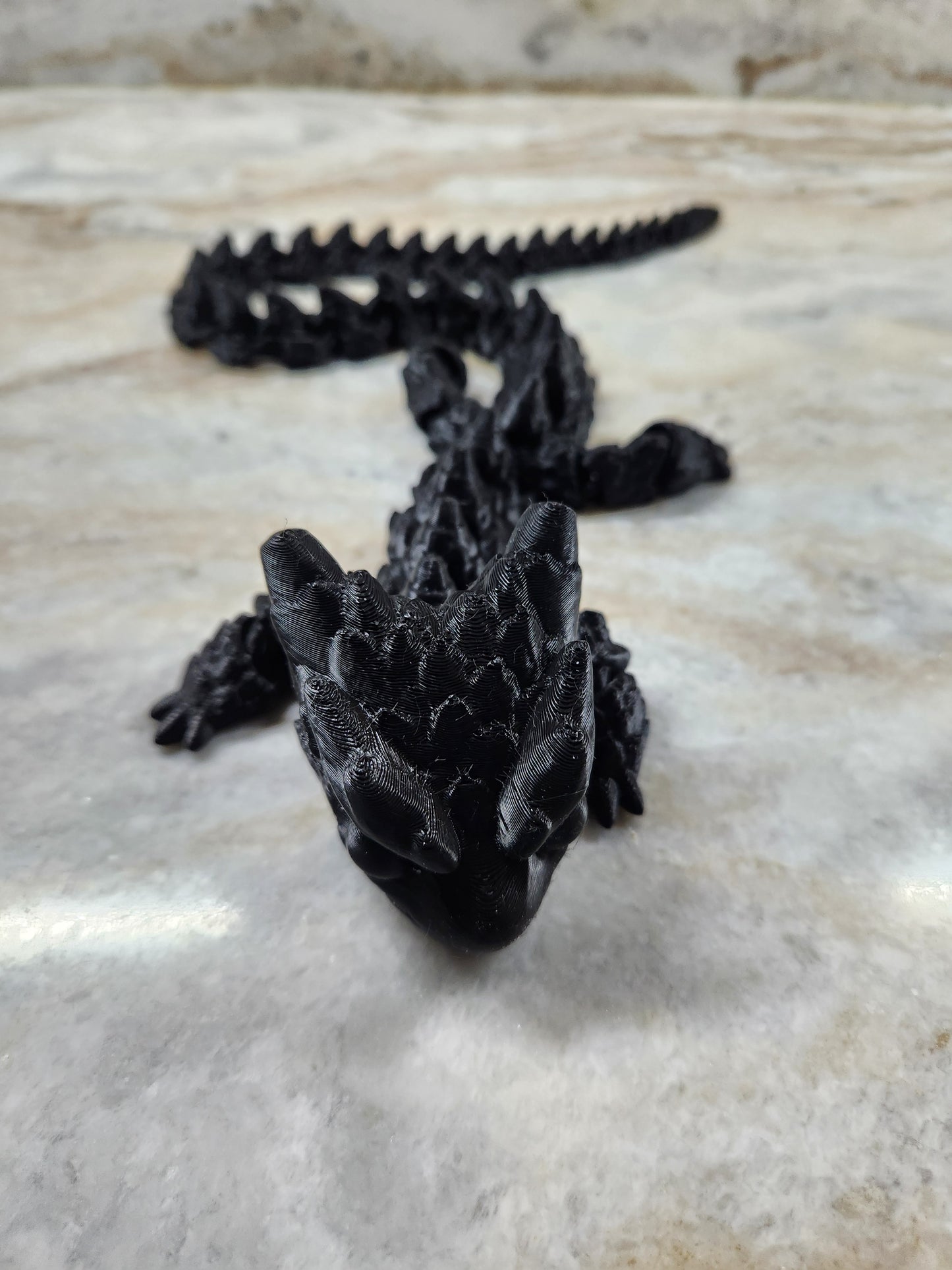 Dragon Egg With Articulated Dragon