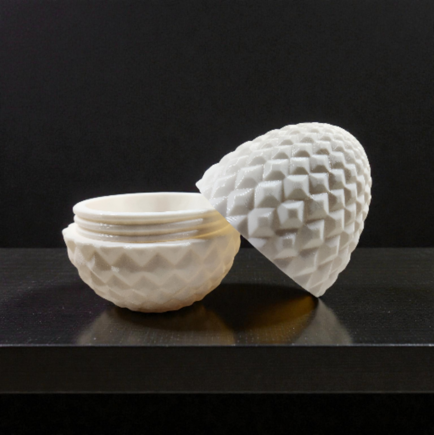 Dragon Egg With Articulated Dragon