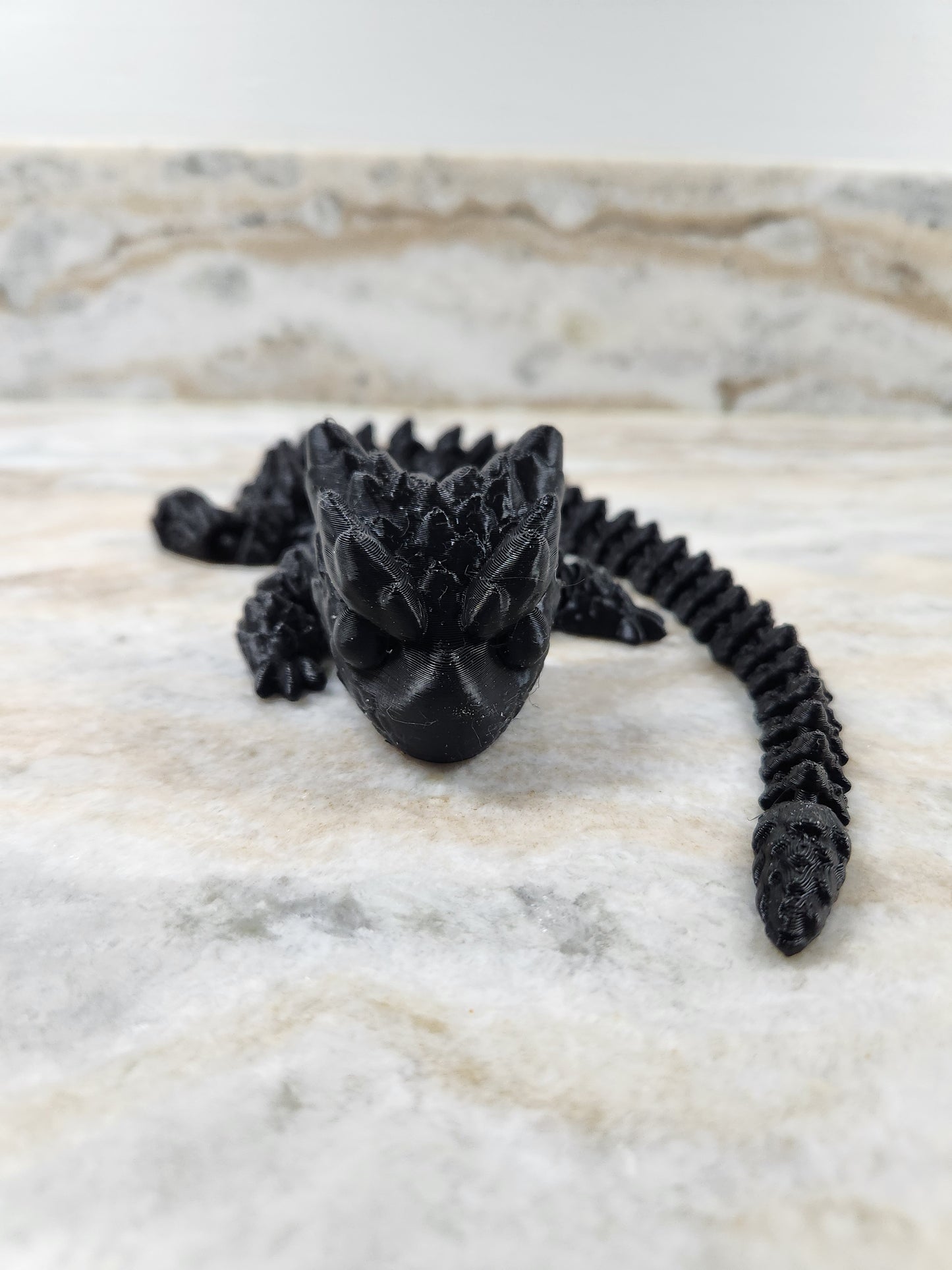 Dragon Egg With Articulated Dragon