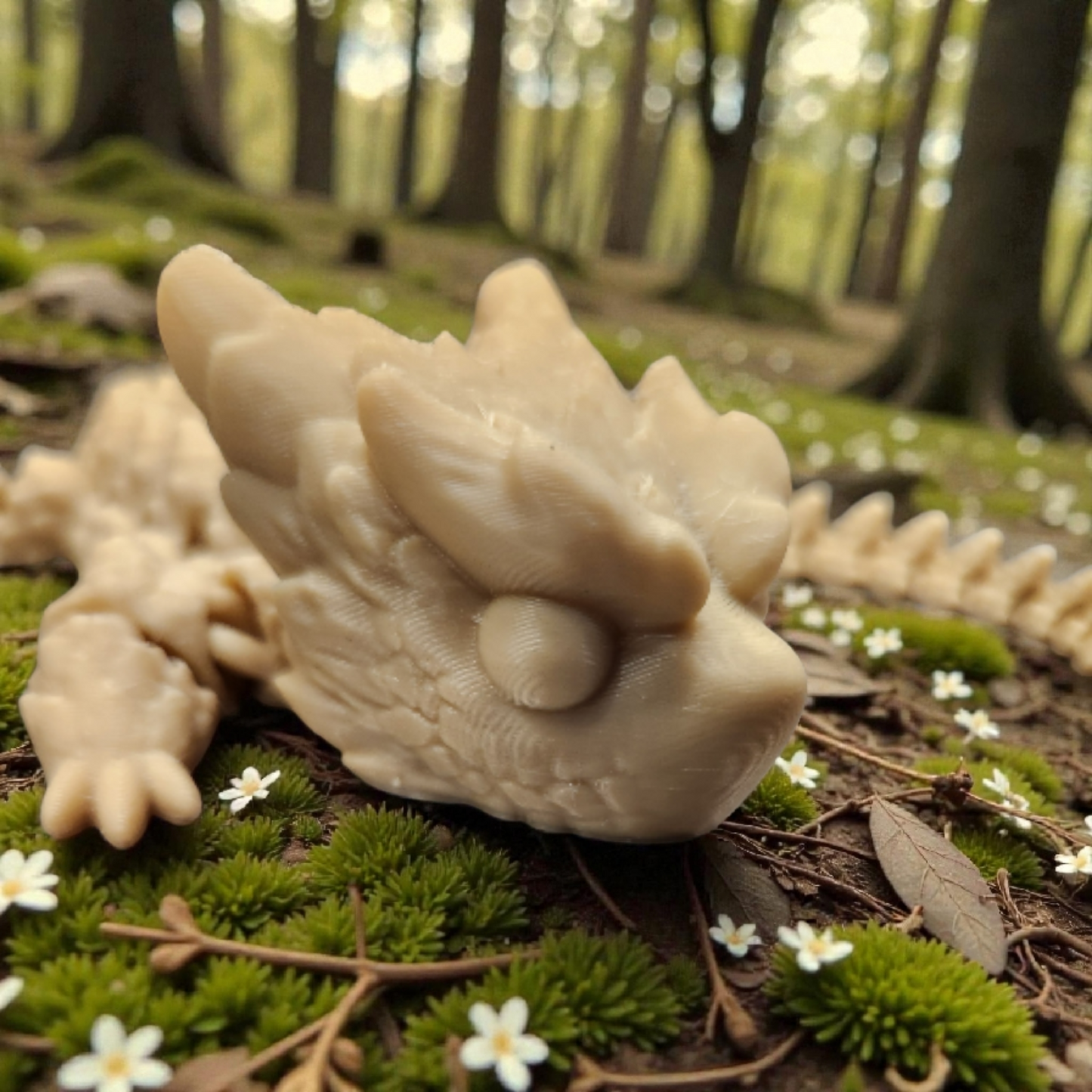 3D Printed Articulated Dragon