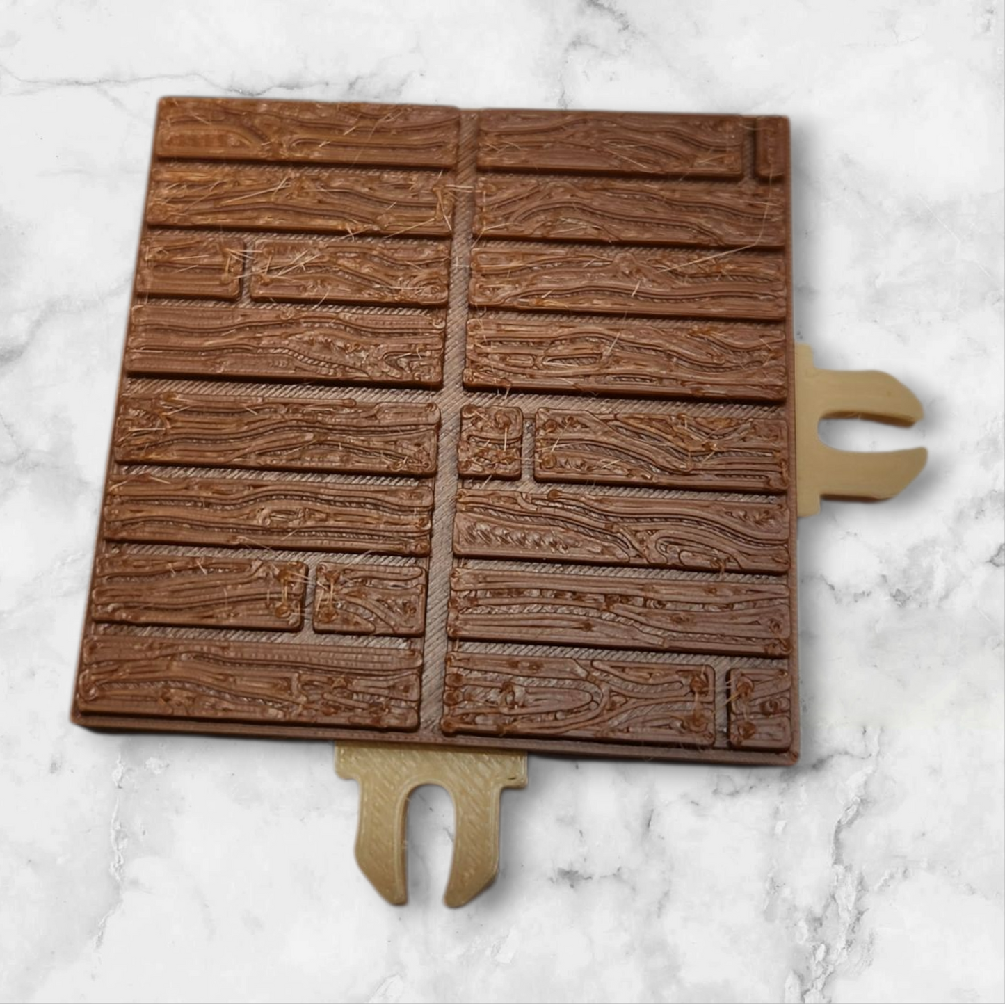2x2 wooden grid tile