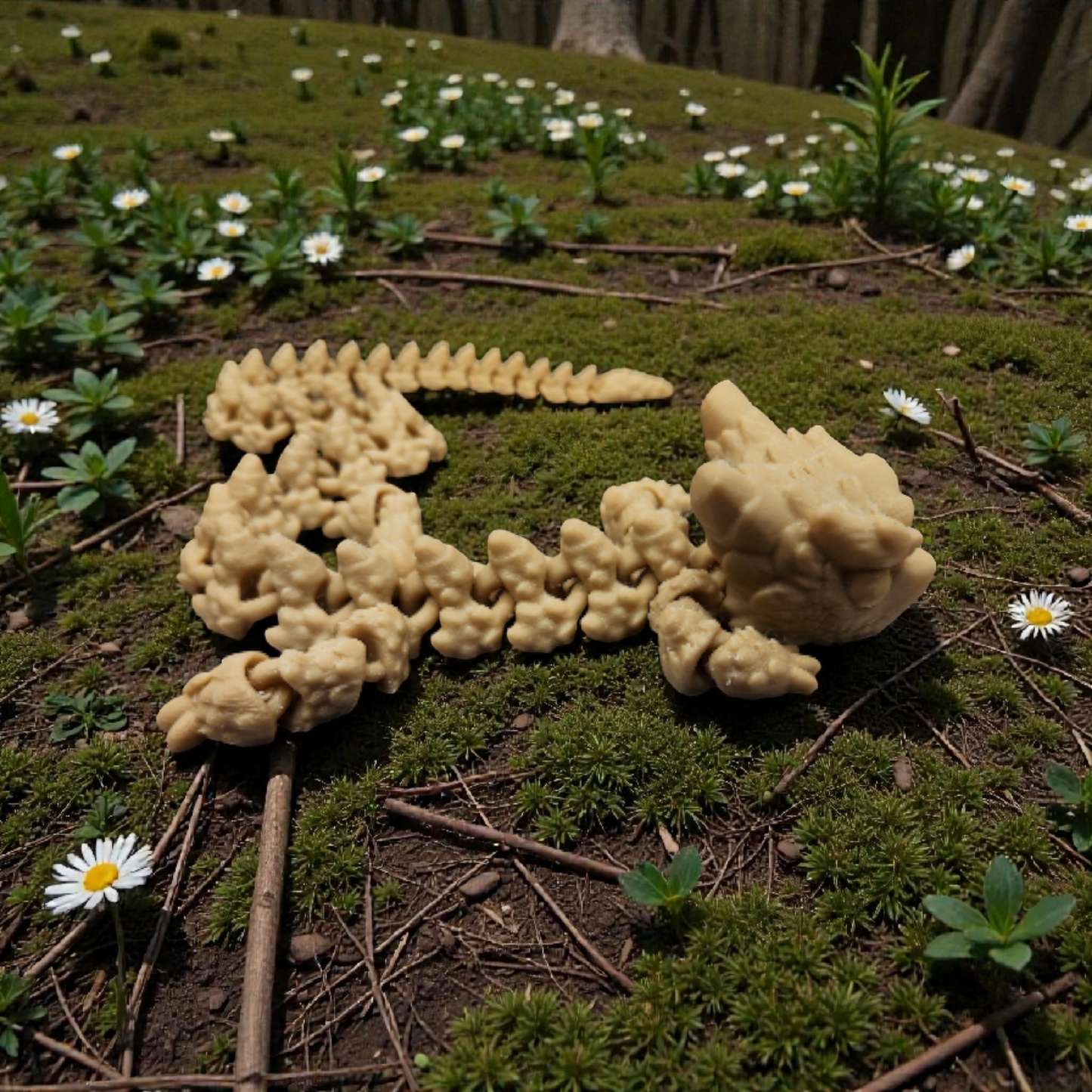 3D Printed Articulated Dragon